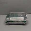 Healifty 1Pc Food Grade Stainless Steel Storage Plate Grill Plate for Restaurants Polished Finish for Home Tableware and Catering