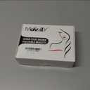 morvally Short Pink Wavy Bob Wig with Bangs for Women 16 Inches Natural Synthetic Hair Wavy Wigs