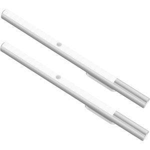 BLS 48 LED Closet Lights, Motion Sensor Light Indoor, 4500mah Build-in Large Rechargeable Battery, Wireless Under Cabinet Lighting for Kitchen/Pantry/Wardrobe/Wall/Stair, 6000K Clean White (2 Pack), 15.08 x 0.98 x 0.98 inches
