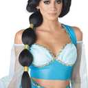 California Costumes Womens Desert Princess Wig, Black (One Size)