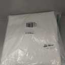 Heavy Duty 10x10 Peak Pole Canopy Replacement Top Cover with 8 Large Drainage Holes, Waterproof PU and 99% UV Resistant Fabric for Outdoor Events, Art Exhibition (Top Only, NOT Frame, White)