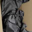 SMILETIME Dark Grey 72 in Long Velvet Curtains with Rod Pocket, Super Soft Privacy Noise Reducing Light-Filtering Velvet Drapes for Living Room Bedroom, 2 Panels, 52 x 72 inches