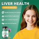 GREENPEOPLE Lymph-Liver Cleanse Detox & Repair - Strength Milk Thistle 30X Extract - Standardized and Concentrated 80% Silymarin w/Vitamin,95% curcuminoids & 17+Liver Health Nutrients Vegan 120CT
