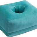Desktop Sleeping Pillows Large Size, Travel Pillow Laying on The Table for Sleeping Soft Chest Protection Table Pillows (Lake Blue,L(11 * 9 * 8inch))