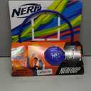 Nerf Nerfoop - The Classic Mini Foam Basketball and Hoop - Hooks On Doors - Indoor and Outdoor Play - A Favorite Since 1972 (Blue)