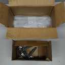 UwinVwin Square Hole Drill Bit Adapter with 4pcs Square Hole Drill Bit, Mortising Attachment for Drill Press, Mortise Machine, Power Tool Accessory for Drill Machines