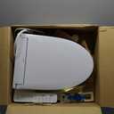 TOTO SW3074#01 WASHLET C2 Electronic Bidet Toilet Seat with PREMIST and EWATER+ Wand Cleaning, Elongated, Cotton White