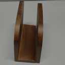 ALELION Acacia Wood Napkin Holder for Table, Wooden Upright Napkin Holders for Kitchen, Standing Napkin Dispenser for Kitchen Dining Room Party Cocktail Outdoor Use