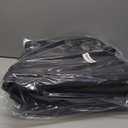 Rolling Duffle Bag with Wheels,86L 30Folding Duffle Backpack with 2 Wheels,Travel Bag with Separate Shoe Compartment,Black