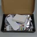 L8star Battery Powered Led Strip Lights, 2x16.4Ft (32.8Ft),Two Sets of Strip Light with 4 AA Battery Box/USB RGB LED Lights, Remote and APP Control