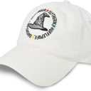 Concept One unisex adult Warner Bros Harry Potter Sorting Hat and House Names Cotton Adjustable Hat Baseball Cap, Ivory, One Size US