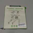 Running Armband with Earphone Bag Cell Phone Armband for iPhone 16 15 Pro 14 Plus 13 11 XR XS, Galaxy S24/S10 Water Resistant Sports Phone Holder Case & Zipper Slot Car Key Holder for 6.9 inch Phone (Black (Up to 6.9''))