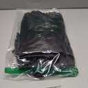 Moreone Women's Silk Satin Pajama Set 3-Piece with Robe, Sexy V-Neck Lace Cami Top and Long Pants, Luxury Soft Sleepwear (Black, S)