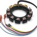 Stator For Mercury 174-5456 Outboard 150 Black Max XR2,90,115,175,200 HP 398-5454A2 5454A6 9-Amp 6 Cylinder 2 Stroke 1976-1989