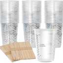 100 Wooden Sticks For Stirring Paints, Pigments, Epoxy Resins And Other Resins