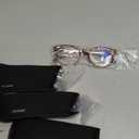 OLOMEE Blue Light Blocking Reading Glasses Women +2.50 Ladies Small Round Readers Blue Ray Circular Cheaters for Small Head/ Face Black/ Clear/ Tortoise Shell 4 Pack