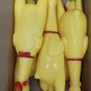 6 Pcs Large Screaming Chicken Dog Toys,Yellow Rubber Chicken 12 inch,Squeeze Squeaky and Screaming Chicken,Prank Novelty Toy for Kids or Adults