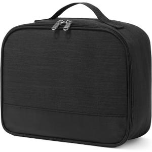 Lunch Box for Men - Reusable Lunch Bag Men Adult Women- Insulated LunchBox for Office Hiking Camping (Black)