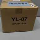 Mini Glass Terrarium Tank 8"x8"x6" with Top-Opening Mesh Lid, 360 Clear View, Ventilated Enclosure for Tarantulas, Jumping Spiders, Isopods, Froglets, & Small Reptiles