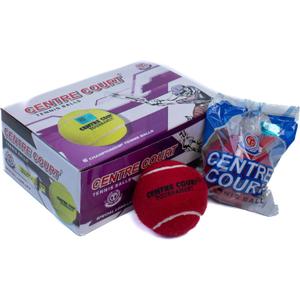 Centre Court Cricket Tennis Ball Red Heavy/Hard Standard Size Overarm Cricket Quantity 125 Grams,6 Pack Centre Court Cricket Tennis Ball Red Heavy/Hard Standard Size Overarm Cricket Quantity 125 Grams,6 PackÂ