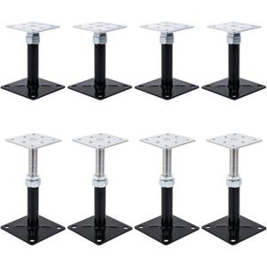8-Pack Lift Supports,Adjust Supports,Level Supports,Floor Jacks,Adjustable House Jack for The Floor,Mini Screw Jack- Post 5" to 8"