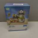 Street View Tea Shop Mini Building Blocks, MOC Creative Building Toys Cute Panda Animals Building Set for Girls 6-12, Simulation Architecture Construction Toy, Gift Idea for Kids Adults (860PCS)