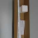 SIMEWIN Curtain Rods No Drilling for Windows 30 to 45 Inches, 5/8 Inch Diameter No Drill Small Curtain Rod Set with 3M Adhesive Brackets, White