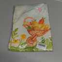 Watercolor Easter Placemat with Bunny,Placemats Set of 4,Easter Egg Dining Mat for Kitchen,Dining Room,Table Decoration,Watercolor Spring Holiday Themed Placemat 12x18 Inch