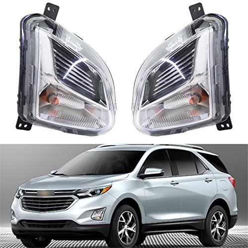 labwork Bumper Fog Light Assembly Replacement for Equinox 2018 2019 2020 Lights Left Driver & Right Passenger Side