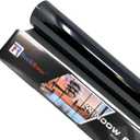 RockRose Charcoal 2PLY Premium Carbon 20% VLT Auto Tint 40 in x 100FT Professional Window Tint Heat, UV, and IRR Block Film for Cars or Building Strong Adhesive, Easy Shrink, Plotter Friendly (20 Percent)