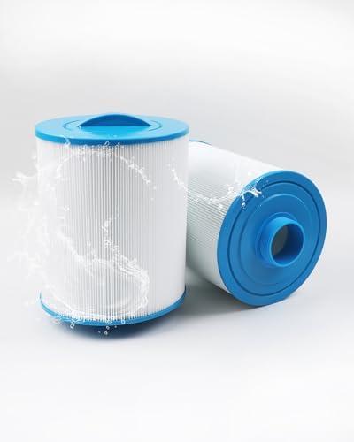 JIPINE PAS50SV Hot Tub Filter Replaces Artesian Spa Filter, Magnum AR50, PAS50SV-F2M, 6CH-502, FC-0311,06-0006-12,Master Deluxe M60506,Baleen AK-90161,Excel Filters XLS-604 Spa Filter, 1 Pack
