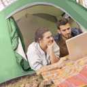 CAMEL CROWN Tents for Camping 2 Person Camping Dome Tent, Waterproof,Spacious, Lightweight Portable Backpacking Tent for Outdoor Camping/Hiking, 2 person Army Green