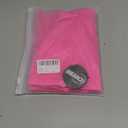 CHYRII Womens Square V Neck Tank Tops Sleeveless Summer Going Out Workout Yoga Basic Crop Tops (Small, Hot Pink)