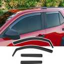 Xipoo Side Window Visor Deflector Compatible with 2025 2026 Toyota 4Runner PC Window Visors Trim Cover Replacement for 2025 2026 4Runner Accessories