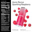 Aonic Revive Electrolyte Drink for Hydration & Recovery, No Added Sugar, Caffeine-Free with Magnesium,B Vitamins Naturally Flavored- 12 Fl Oz Cans (12-Pack), Variety - Pineapple, Raspberry, Orange & Passionfruit