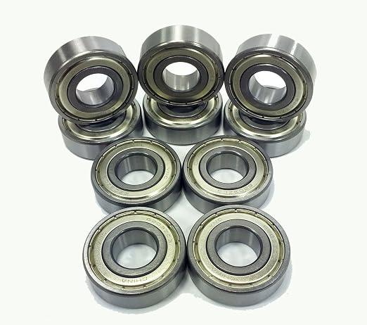 10 Pcs Deep Groove Ball Bearing