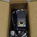 3800RPM Electric Vibration Motor with Speed Regulator + Remote Control, DC 12V Vibrating Motor 10W for Electric Massage Chair Bed Industry Sieve Shaker More