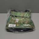 Casual Crossbody Bags for Women PU Shoulder Purse Bag Lightweight Messenger Bag with Zipper for Travel Shopping (Baroque Flower Rose)