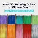 Polymaker PLA PRO Filament 1.75mm 1kg, Tough & High Rigidity Light Blue 3D Printing Filament, PolyLite PLA PRO 3D Printer Filament 1.75mm, Print with Most 3D Printers