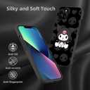 Compatible for iPhone 12 Case, Design Slim Soft TPU Shockproof Cover with Drop Protection(Cute-Cartoon-Kawaii-Kur-om-2)