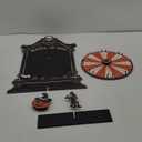 Poen Halloween Games for Adults Fortune Wheel Board Game Halloween Party Game Spinner Wheel Fortune Decor for Adults Carnival Party Game Casino Tabletop Supplies