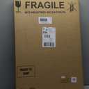 MCS Canvas Float Frames 18x24 Frame, White Frame for Finished Canvases, Vertical & Horizontal Wall Hanging Large with Adhesive for Canvas Paintings (1-Pack)