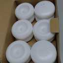 Aignis 24pcs Flameless Floating Candles Waterproof, 200Hr 3LED Floating Tea Lights with Battery, Water-Activated Candles for Pool, Wedding Centerpieces, Bath & Spa, Easter Decoration (Elegant White)