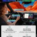 Wireless CarPlay Adapter for iPhone, 2026 Upgraded 2-in-1 Android Auto CarPlay Wireless Adapter, Convert Wired to Wireless, Fast & Stable, Plug & Play, Compatible with Factory Wired CarPlay Cars 2016+