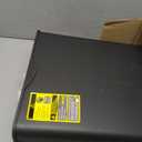 Amazon Basics 6-Sheet Cross-Cut Paper and Credit Card Shredder with 3.8 Gallon Bin, Shreds Staples, Black