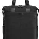 G4Free Protective 16" Laptop Backpack, Large Work Bag for Men Women, Slim Casual Backpacks for Travel, College, Business, Black