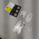 UniqueMe Compatible for 3 Pack iPhone 17 Pro Max Camera Lens Protector - [Drop Protection] Anti Scratch Full-Coverage Camera Cover Screen (Transparent)