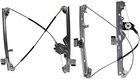 TRQ Front Window Regulator Kit Compatible with 99-07 Chevrolet GMC