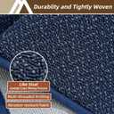 COSY HOMEER-Door-Mat 20" x 32" Non Slip Absorbent Entryway Rugs Dirt Trapper Doormats Washable Entrance Mats Low Pile Welcome Floor Mat for Front Back Door and Entry Mats,Navy Blue