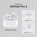 AMAZINGTHING for AirPods Pro 3 [Titan PRO Guardian] Case, MagSafe and Apple Watch Charger Compatible, X-Cushion PRO 7 Shock-Absorbing Defense, One-Click Locking Lid, Carabiner Included, Orange